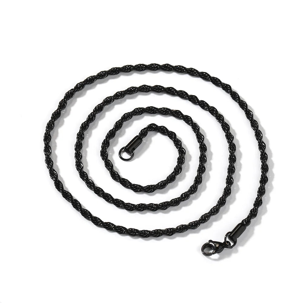 Necklace Stainless Steel Gold Silver Venice Collections