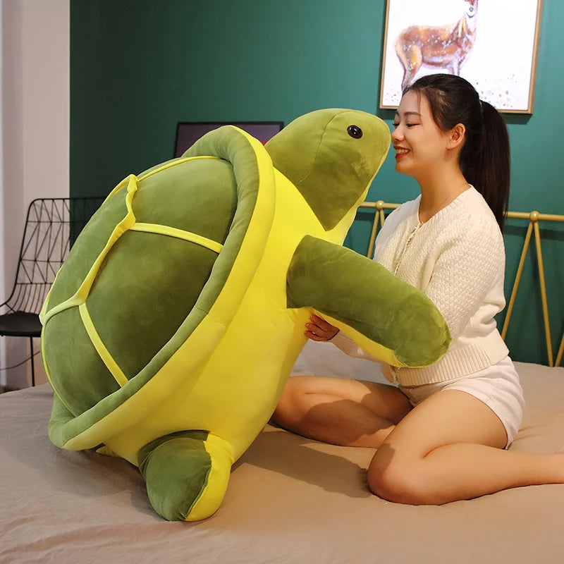 Kawaii Tortoise Plush Toy – Soft Sea Turtle Pillow for Kids Venice Collections