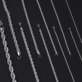 Stainless Steel Classic Clavicle Strand Necklace Venice Collections