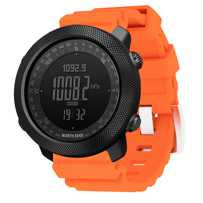 Men's sport Digital watch Hours Running Swimming Military Army watches Altimeter Barometer Compass waterproof 50m Venice Collections