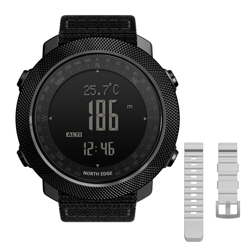 Men's sport Digital watch Hours Running Swimming Military Army watches Altimeter Barometer Compass waterproof 50m Venice Collections