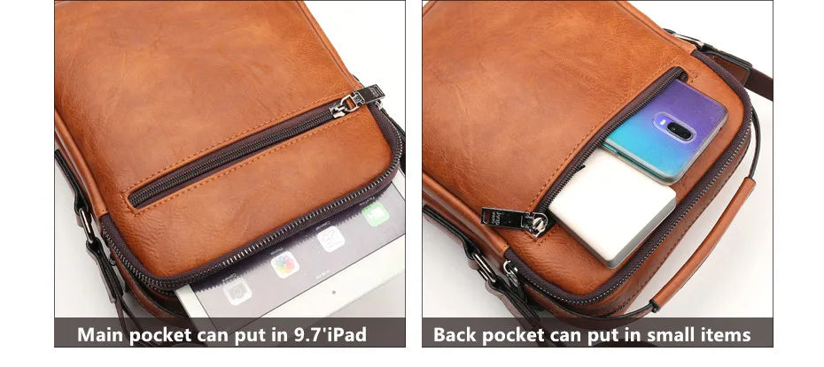 Business Handbags Man's Shoulder Venice Collections