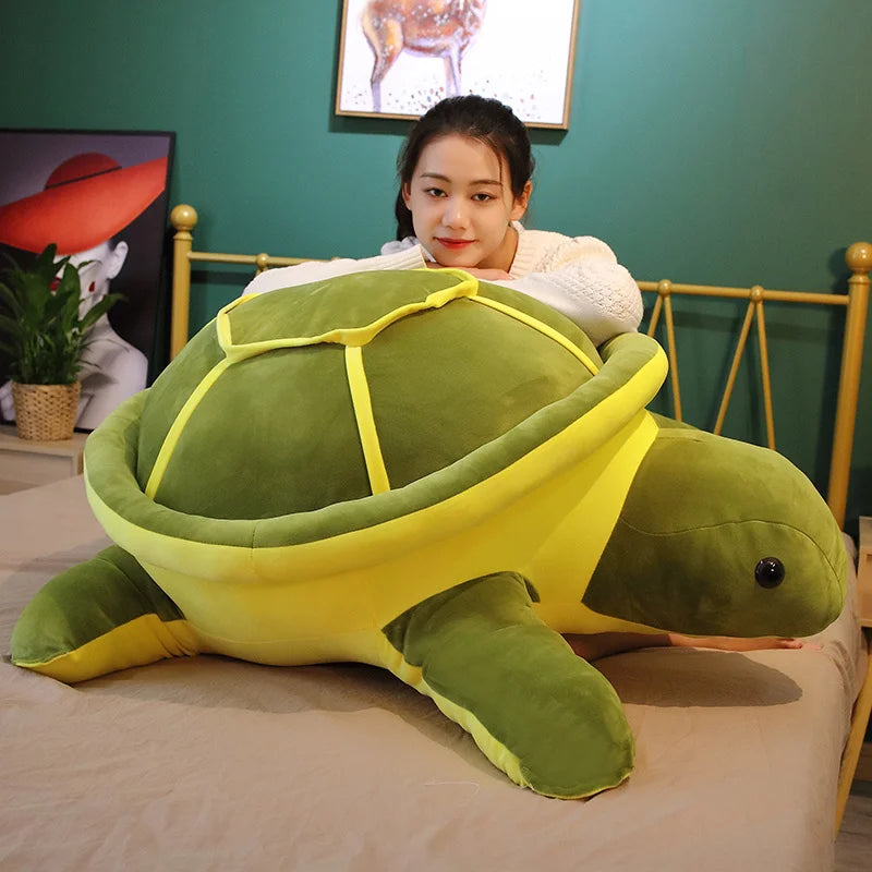 Kawaii Tortoise Plush Toy – Soft Sea Turtle Pillow for Kids Venice Collections