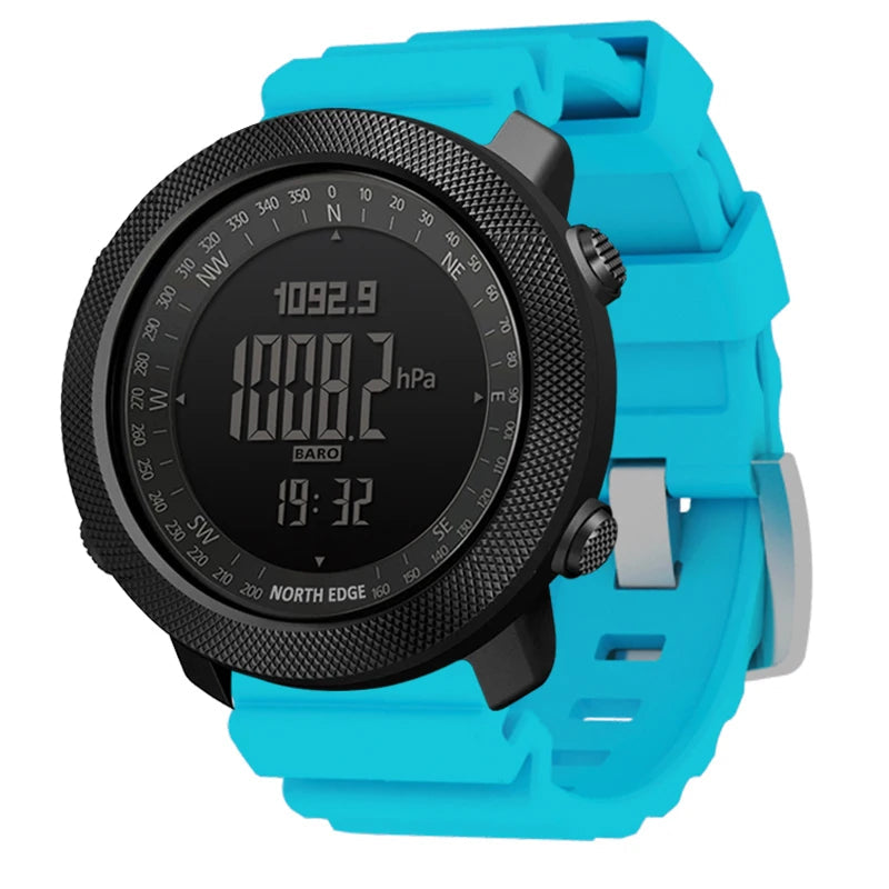 Men's sport Digital watch Hours Running Swimming Military Army watches Altimeter Barometer Compass waterproof 50m Venice Collections