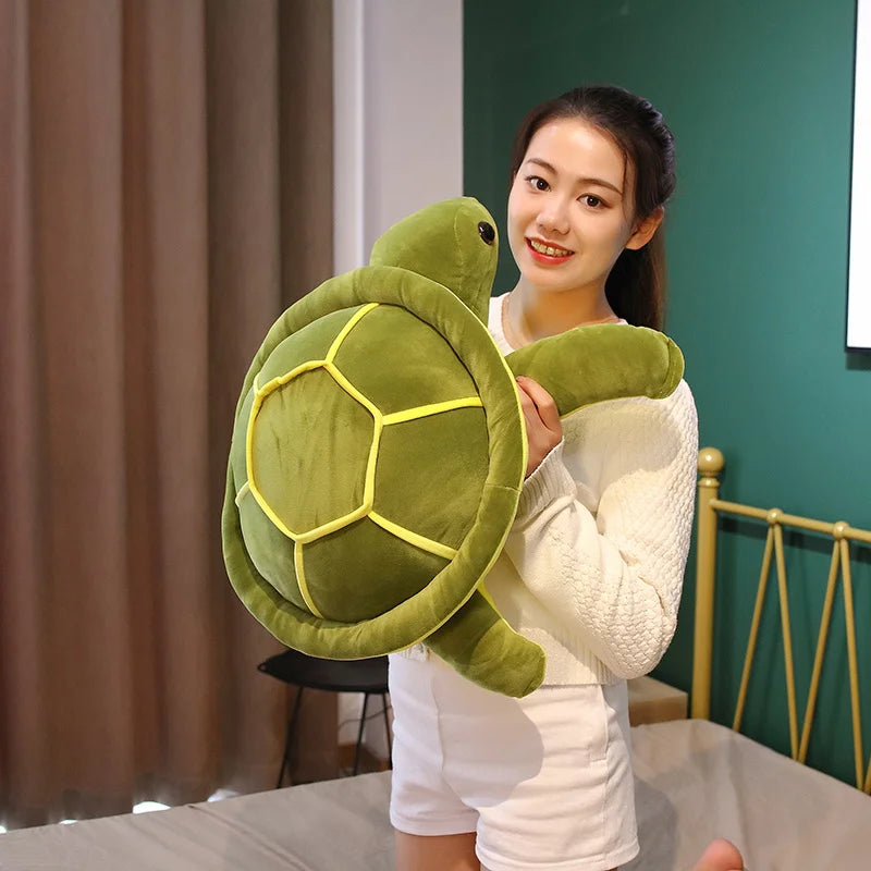 Kawaii Tortoise Plush Toy – Soft Sea Turtle Pillow for Kids Venice Collections