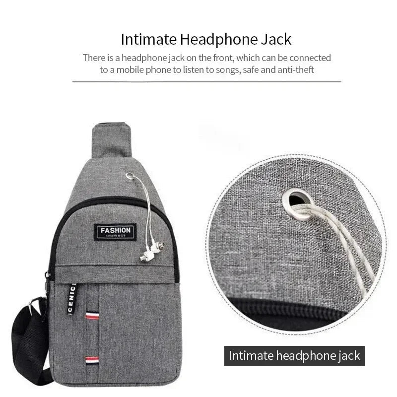 Men’s Waterproof Waist Pack – Outdoor & Travel Ready Venice Collections