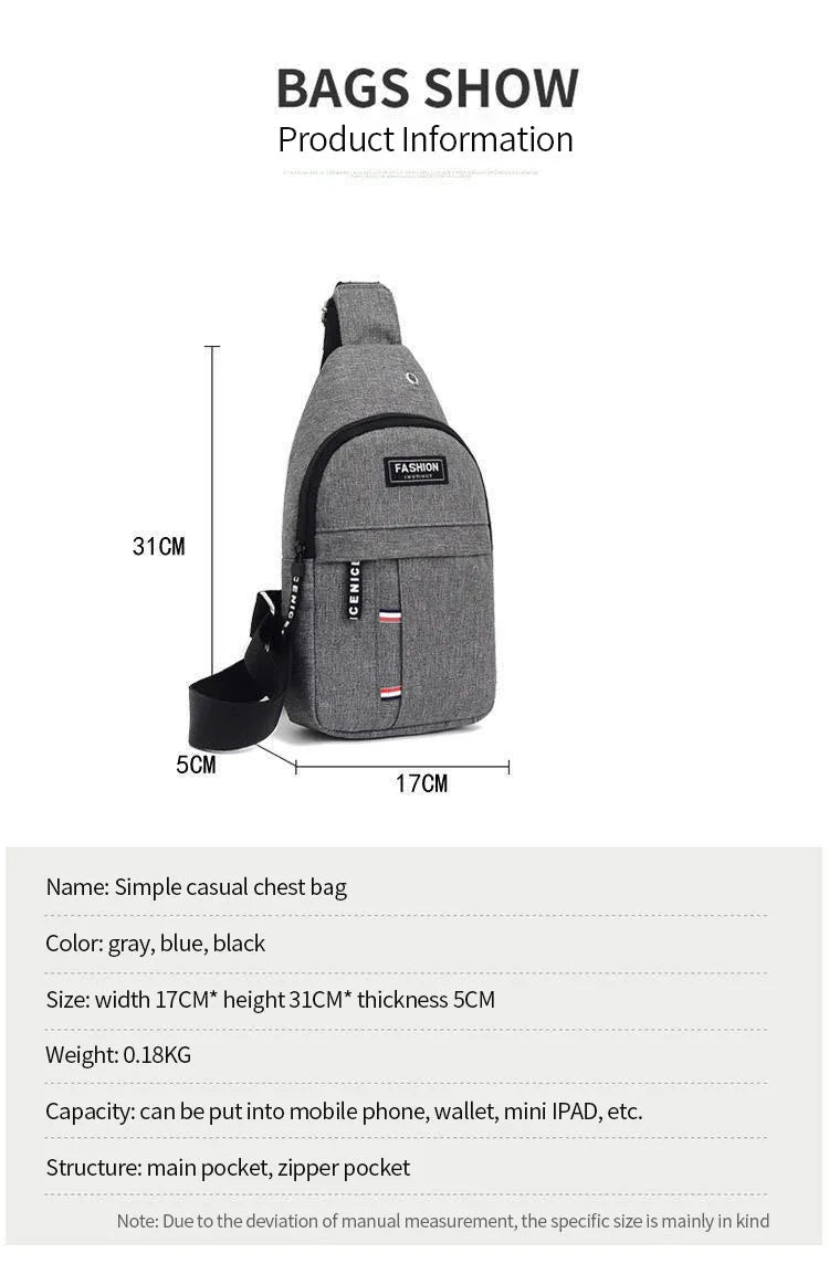 Men’s Waterproof Waist Pack – Outdoor & Travel Ready Venice Collections
