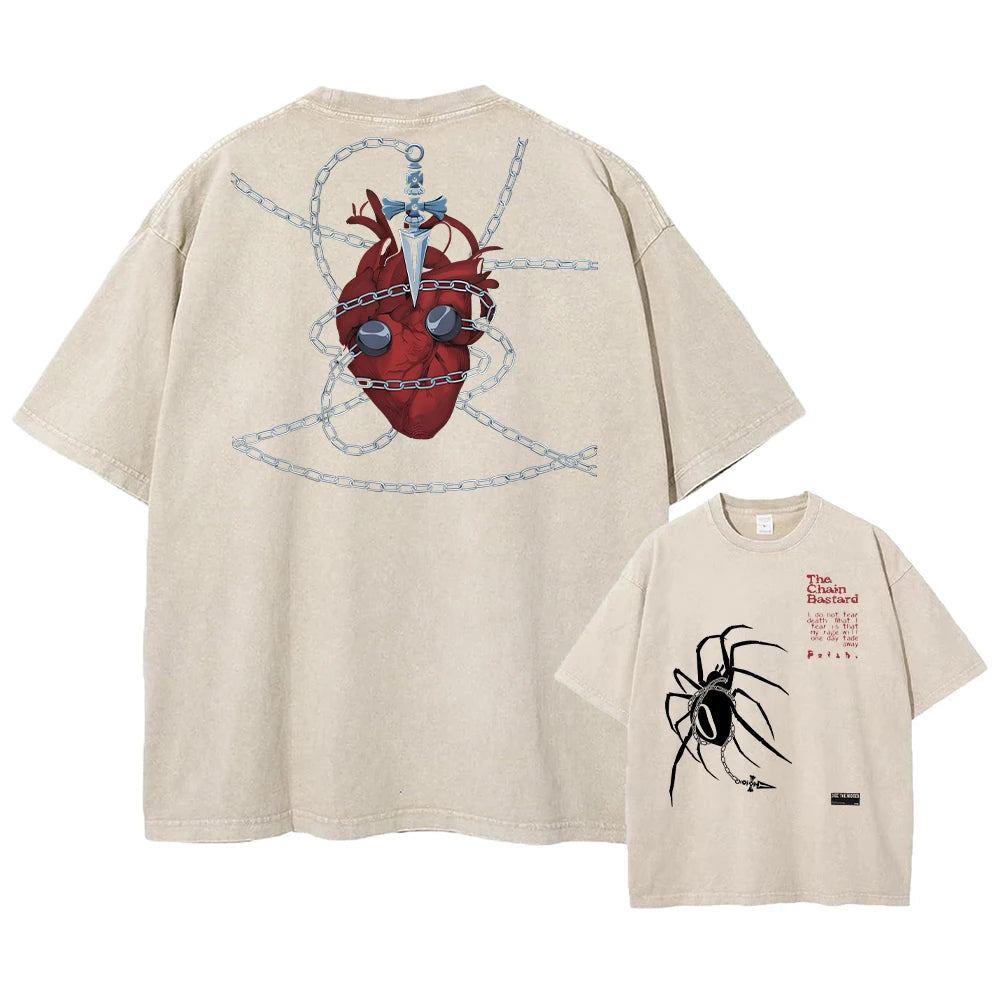 T Shirt Men Vintage T-Shirts Casual Cotton Venice Collections