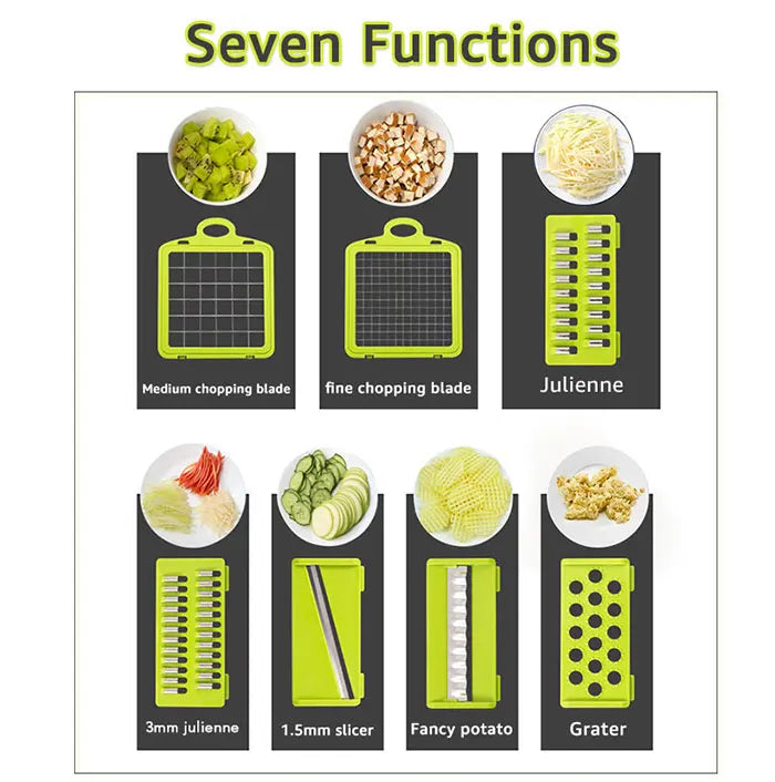 Vegetable Chopper Multifunctional Grater Cutter Venice Collections