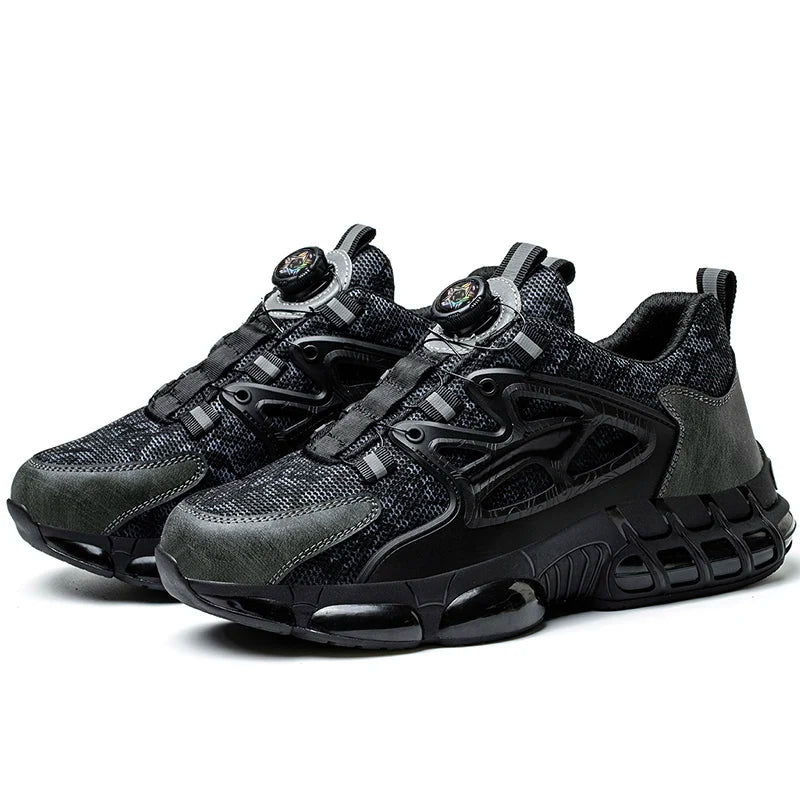 Men’s Safety Shoes – Breathable, Elastic, Odor-Resistant Work Boots Venice Collections