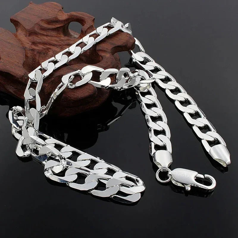 Necklace For Men's women 925 Sterling Silver Venice Collections