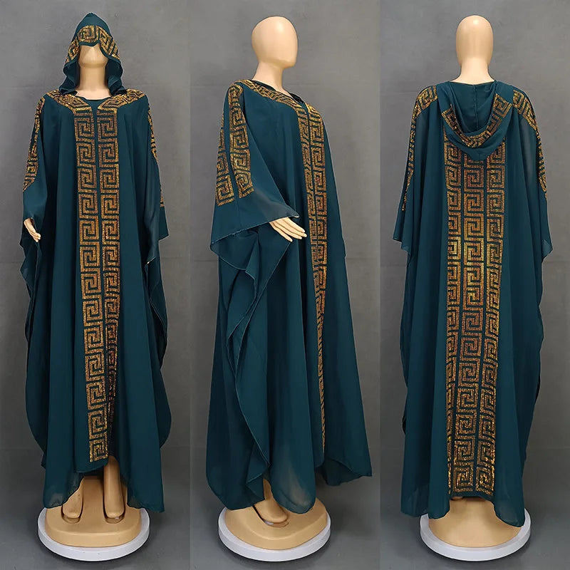 2026 Abayas for Women Dubai Luxury African Muslim Fashion Dress Caftan Wedding Party Dresses Boubou Robe African Clothing Venice Collections