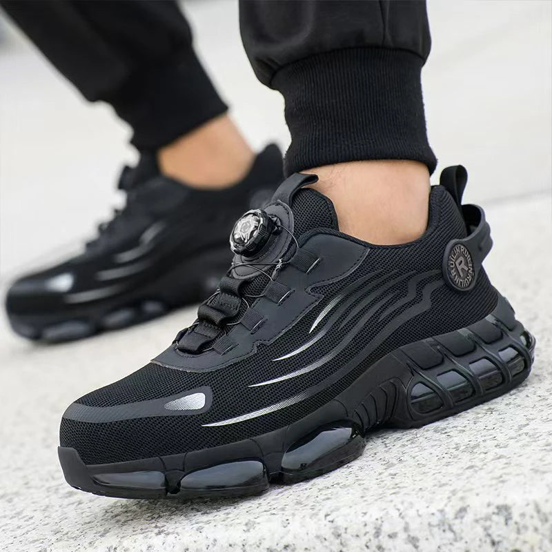 Men’s Safety Shoes – Breathable, Elastic, Odor-Resistant Work Boots Venice Collections
