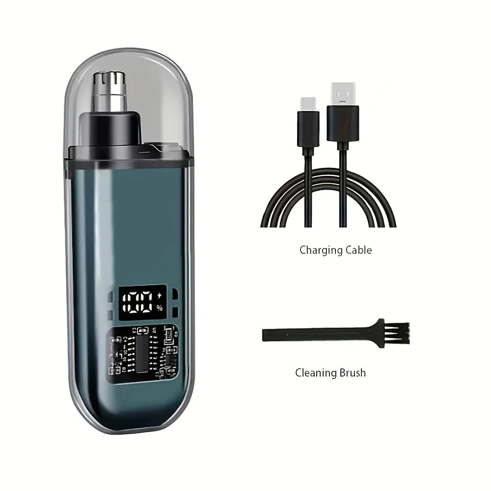 Men’s USB Rechargeable Nose & Ear Hair Trimmer – Portable Venice Collections