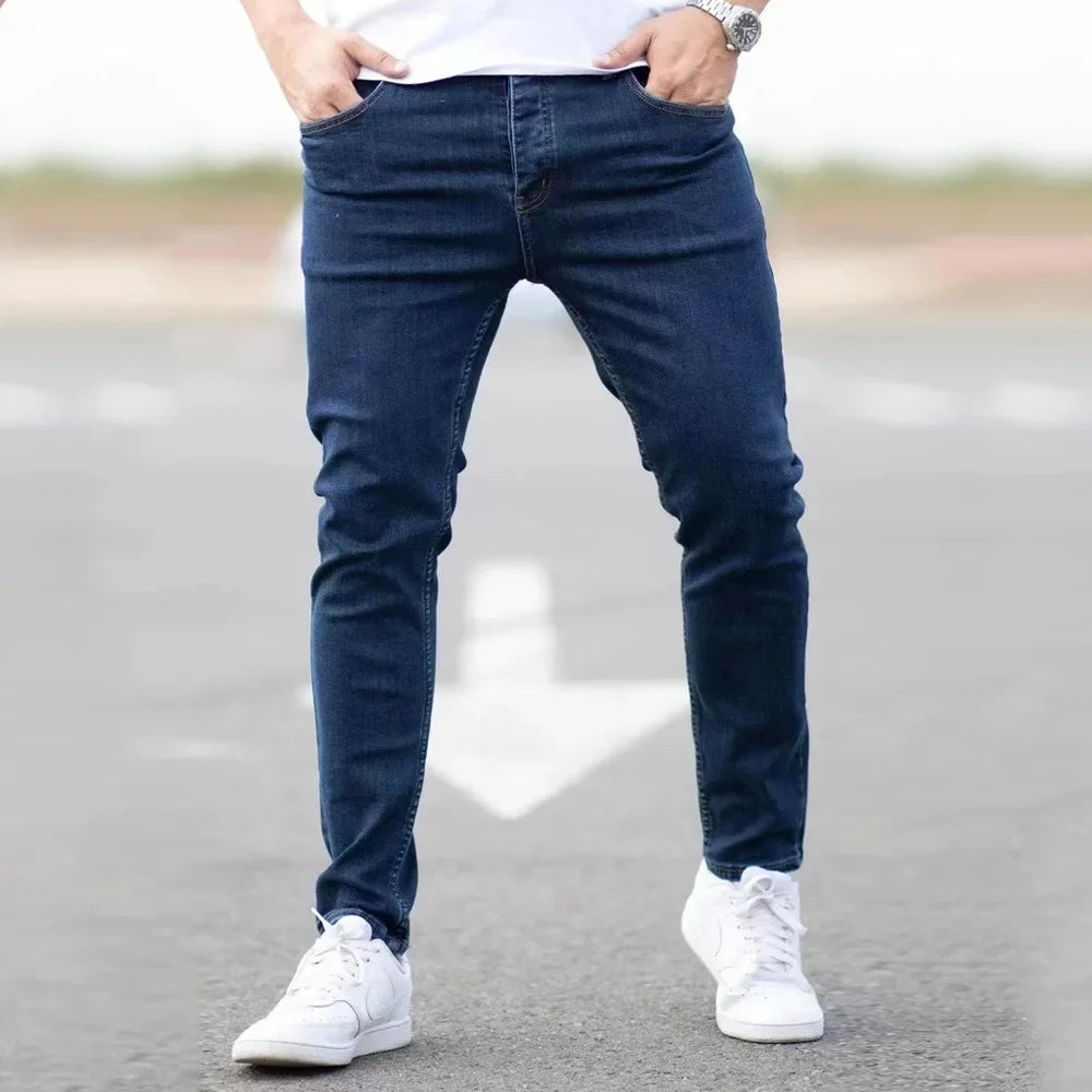 Jeans Street Casual Slim Fit Trousers Venice Collections