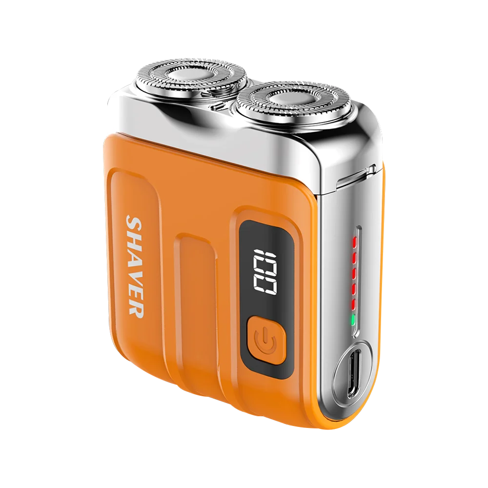 Waterproof Electric Smart Shaver Travel Razor Mini Dual Blade Shaver Venice Collections