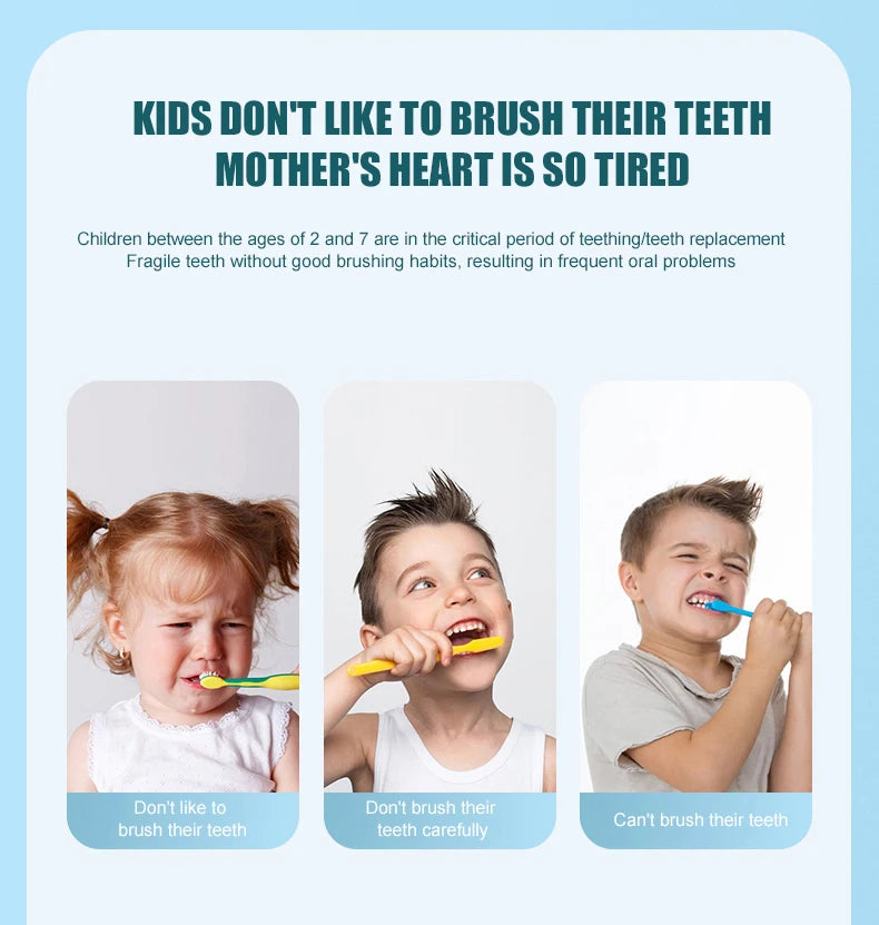 Children U-shaped Electric Toothbrush 360 Degrees Venice Collections