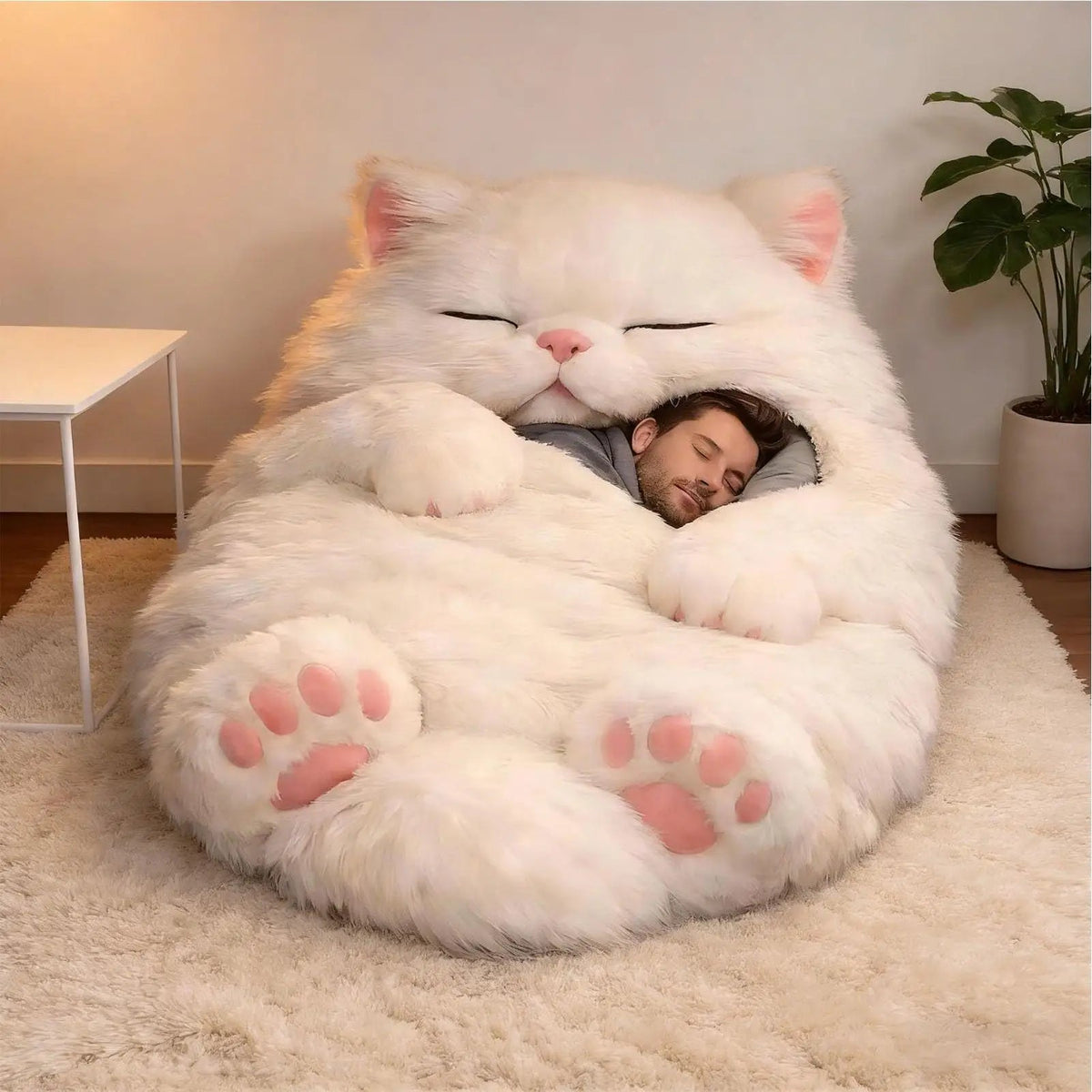 Sleeping Bag Soft Warm Room Decor Cat Venice Collections
