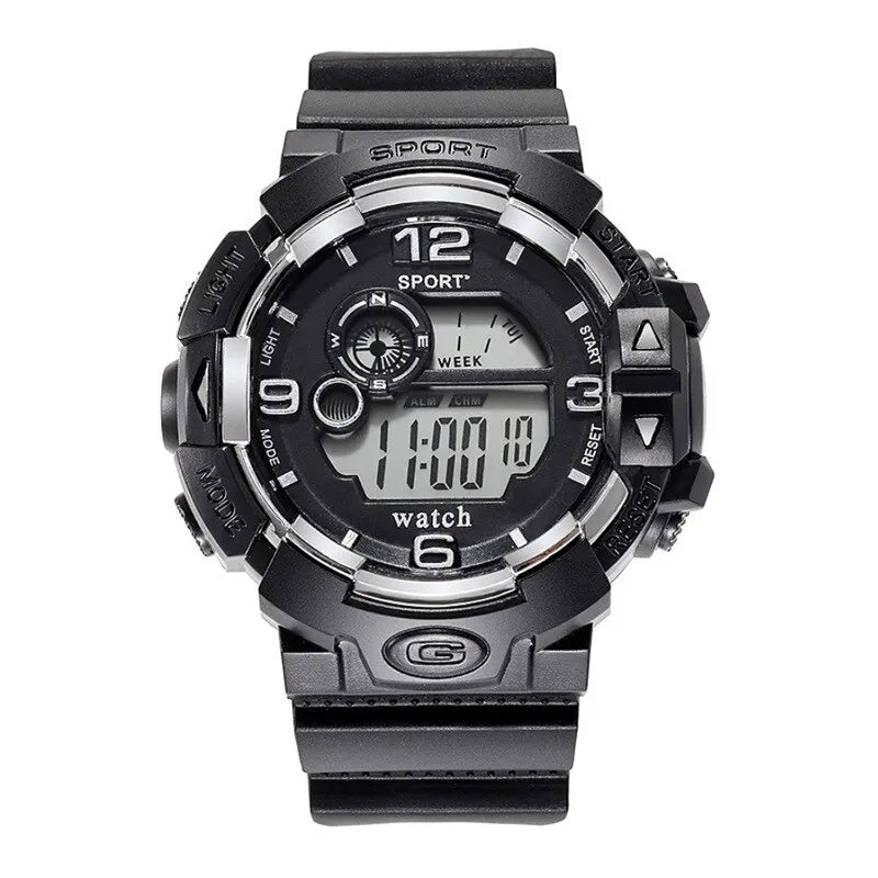 Luminous Men’s Sport Watch – High-End Silicone Strap, Venice Collections