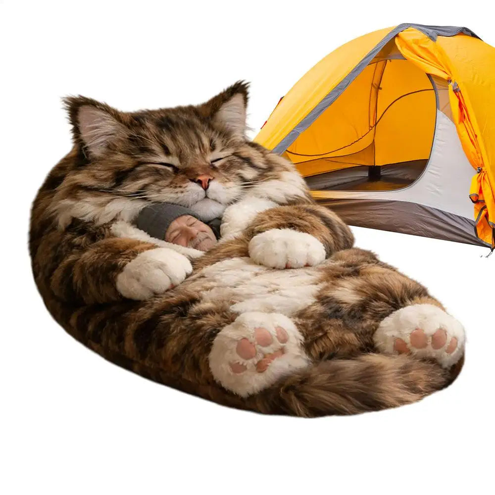 Sleeping Bag Soft Warm Room Decor Cat Venice Collections