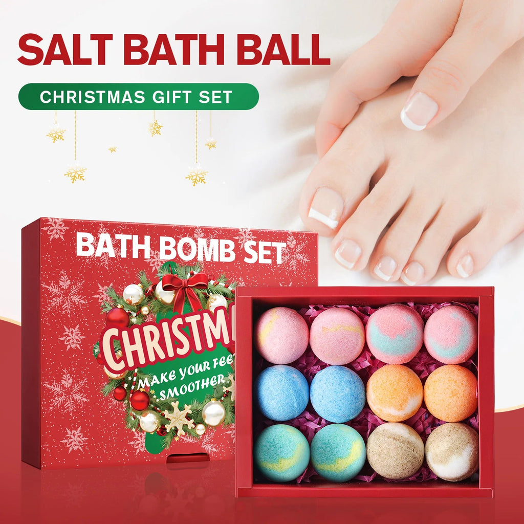 Bath Bomb Set - Sea Salt Bath Softening, Venice Collections