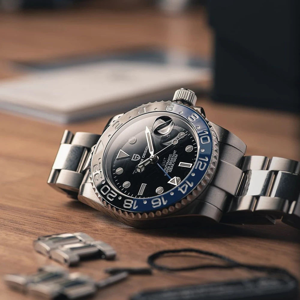 PAGANI DESIGN V3 Version GMT Watches Men's Luxury Venice Collections