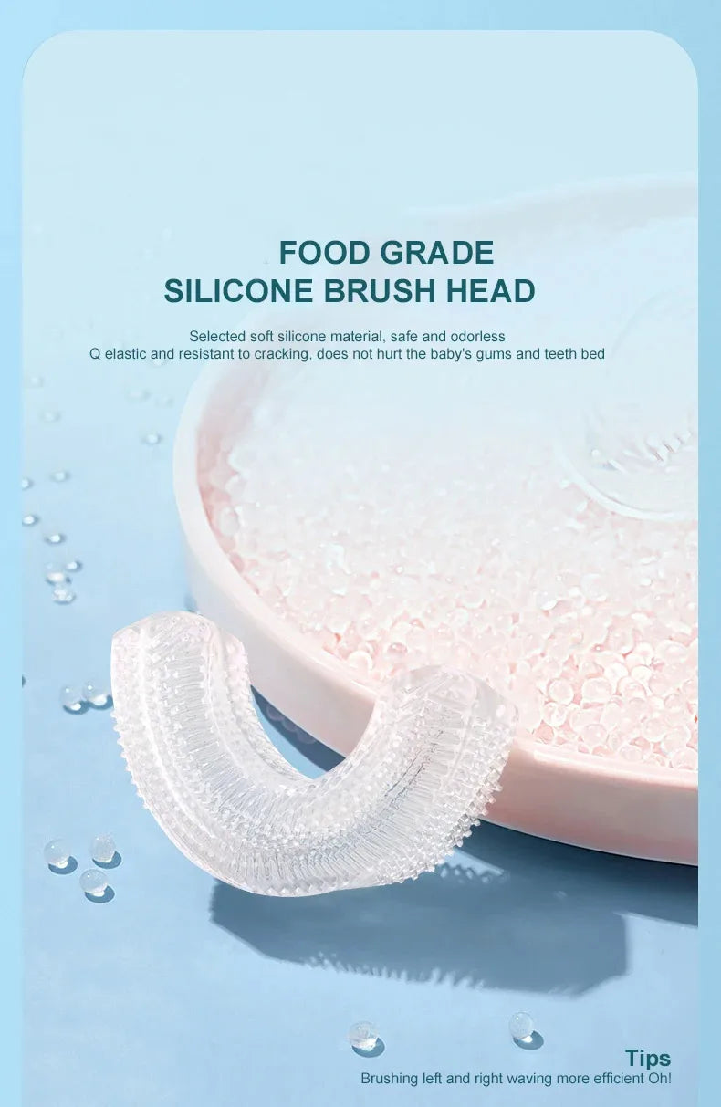Children U-shaped Electric Toothbrush 360 Degrees Venice Collections
