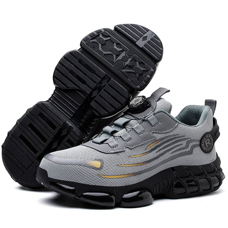 Men’s Safety Shoes – Breathable, Elastic, Odor-Resistant Work Boots Venice Collections