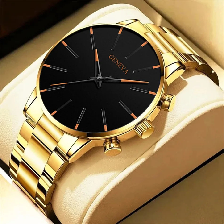 Men's Quartz Watch, Fashionable Business Venice Collections