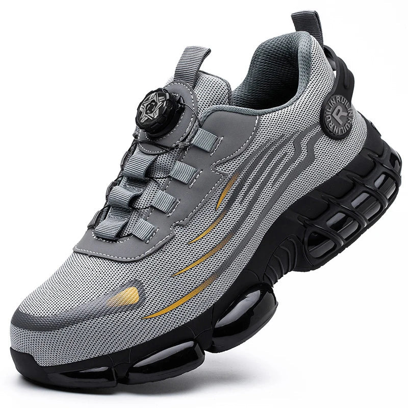 Men’s Safety Shoes – Breathable, Elastic, Odor-Resistant Work Boots Venice Collections