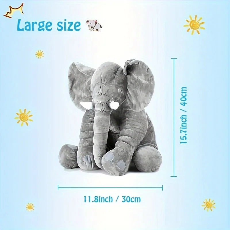 Elephant plush toy, baby pillow plush, stuffed Venice Collections