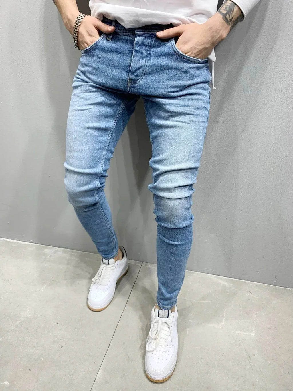 Jeans Street Casual Slim Fit Trousers Venice Collections