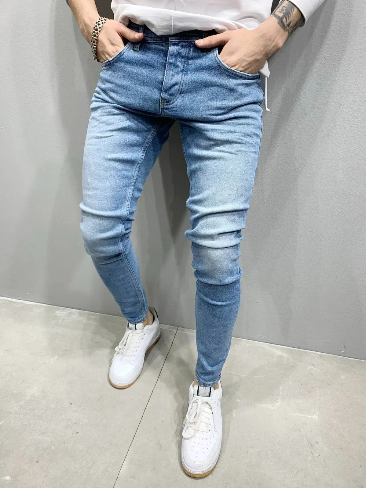 Jeans Street Casual Slim Fit Trousers Venice Collections