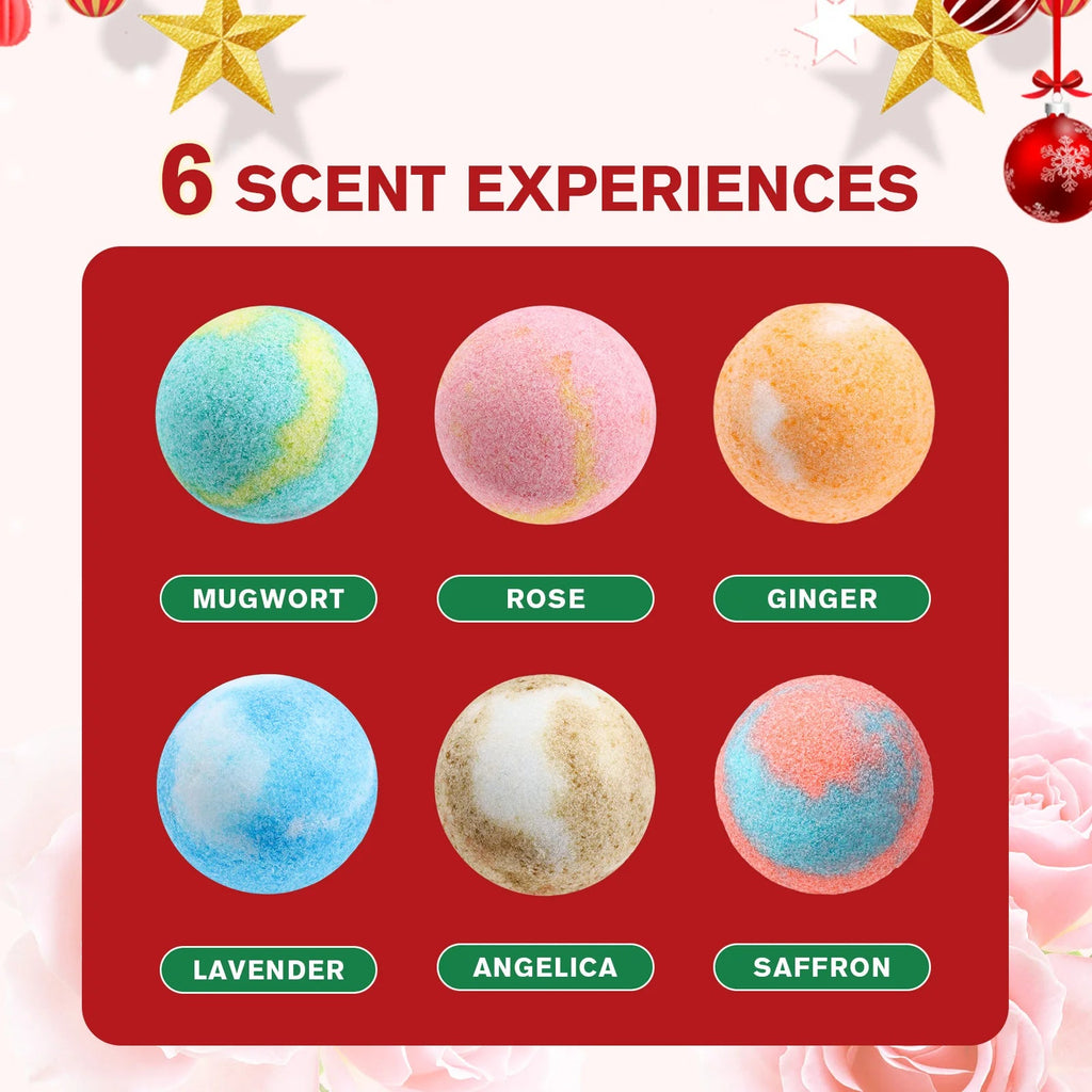 Bath Bomb Set - Sea Salt Bath Softening, Venice Collections