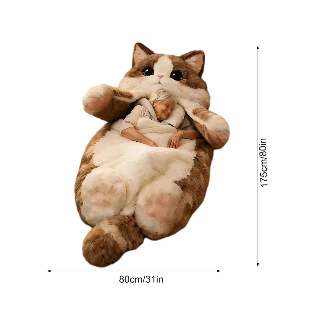 Sleeping Bag Soft Warm Room Decor Cat Venice Collections