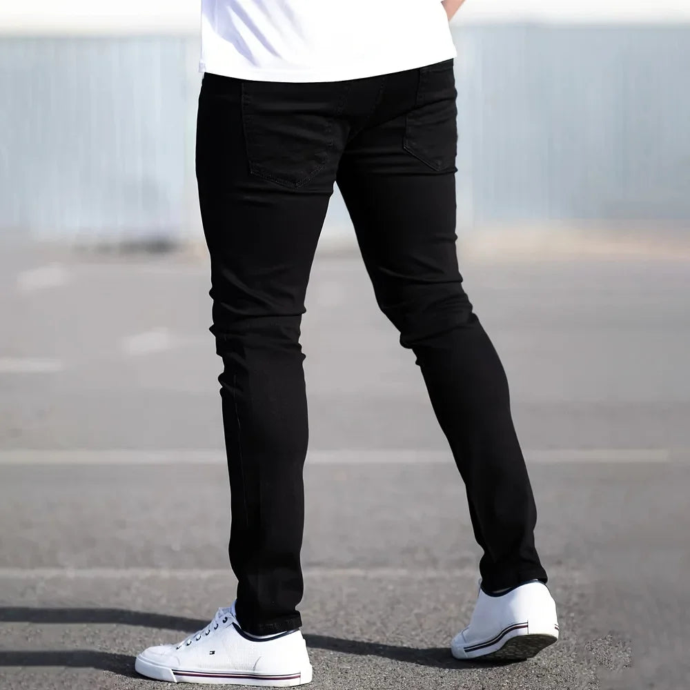 Jeans Street Casual Slim Fit Trousers Venice Collections