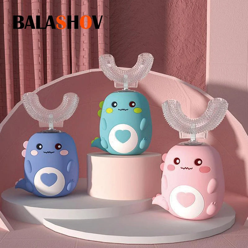 Children U-shaped Electric Toothbrush 360 Degrees Venice Collections