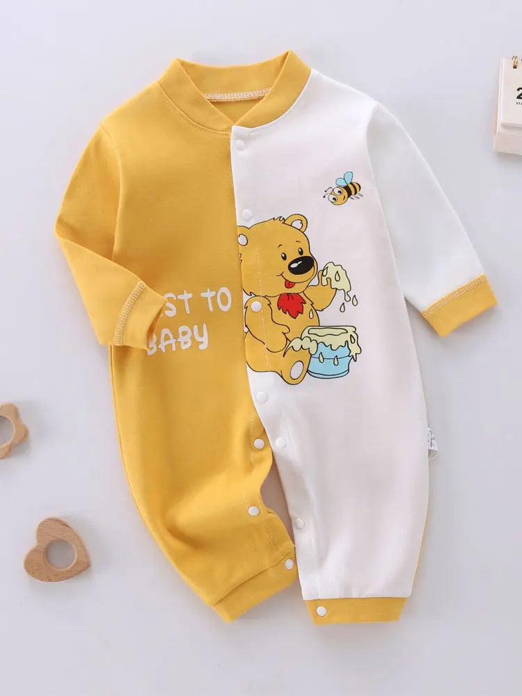 Baby Koala Jumpsuit – Soft Breathable Cotton One-Piece Venice Collections