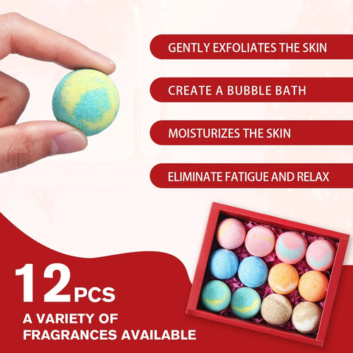 Bath Bomb Set - Sea Salt Bath Softening, Venice Collections