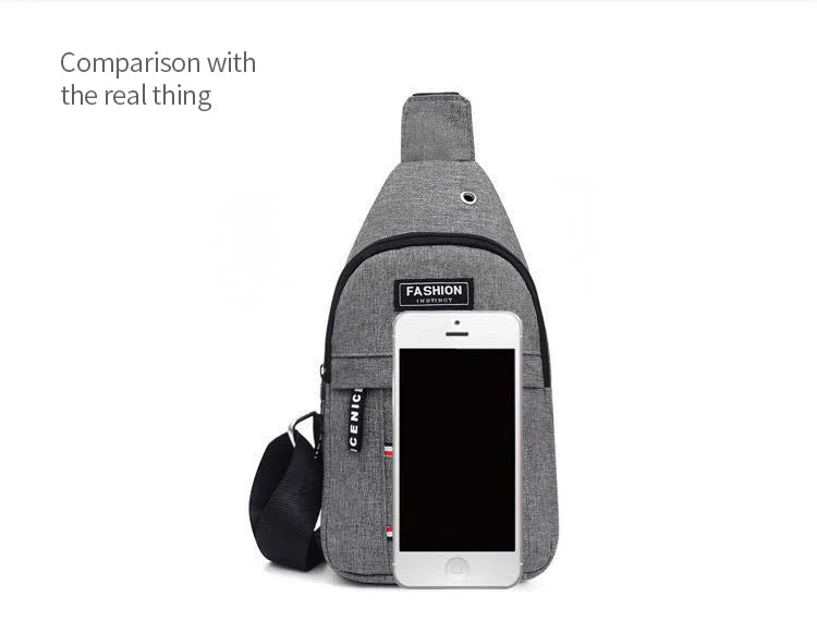 Men’s Waterproof Waist Pack – Outdoor & Travel Ready Venice Collections
