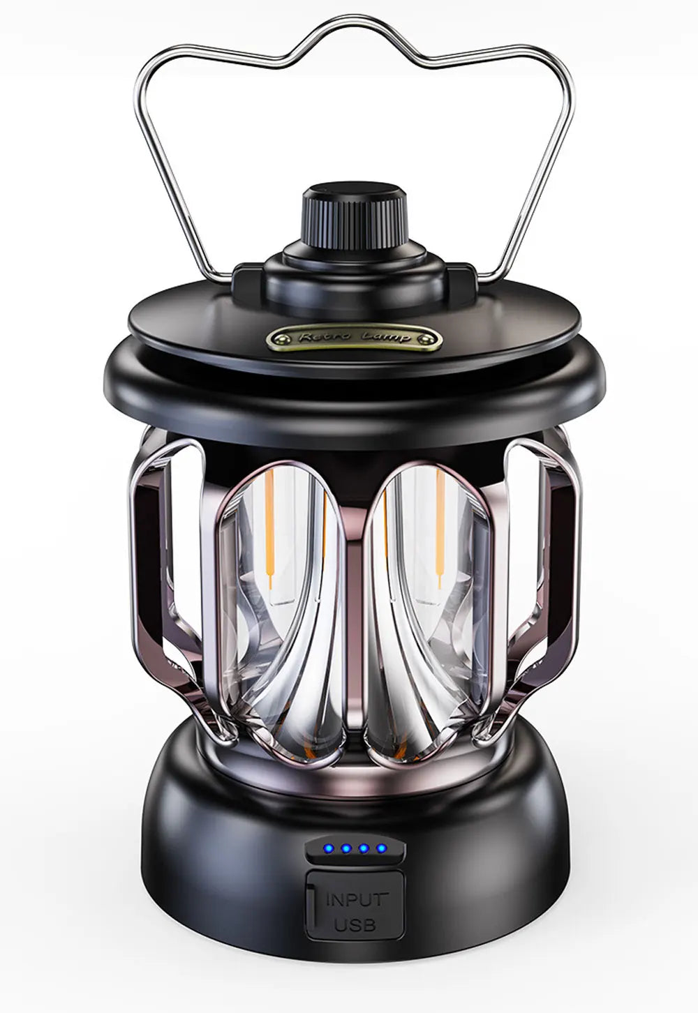 Retro Portable Camping Lantern – 6000mAh, 3 Modes, Vintage Outdoor Light Venice Collections