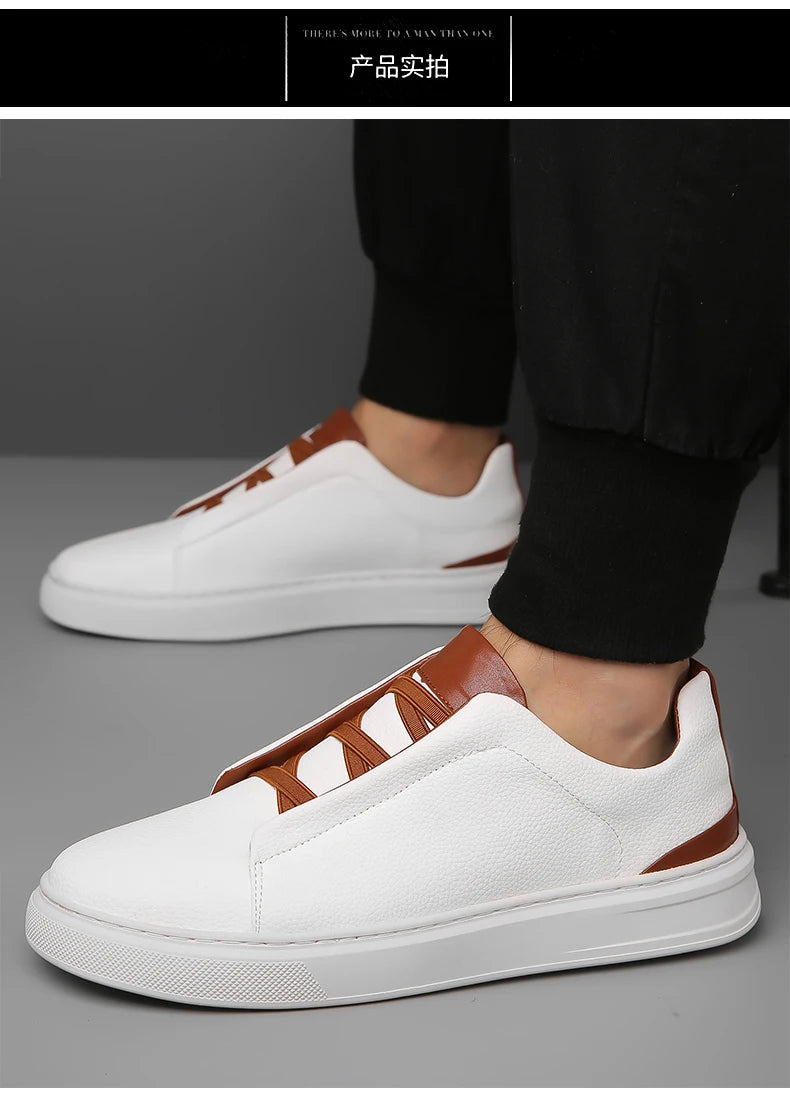 Men's Leather Casual Shoes  quality Sneakers Venice Collections