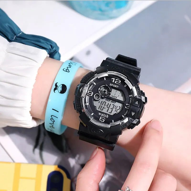 Luminous Men’s Sport Watch – High-End Silicone Strap, Venice Collections