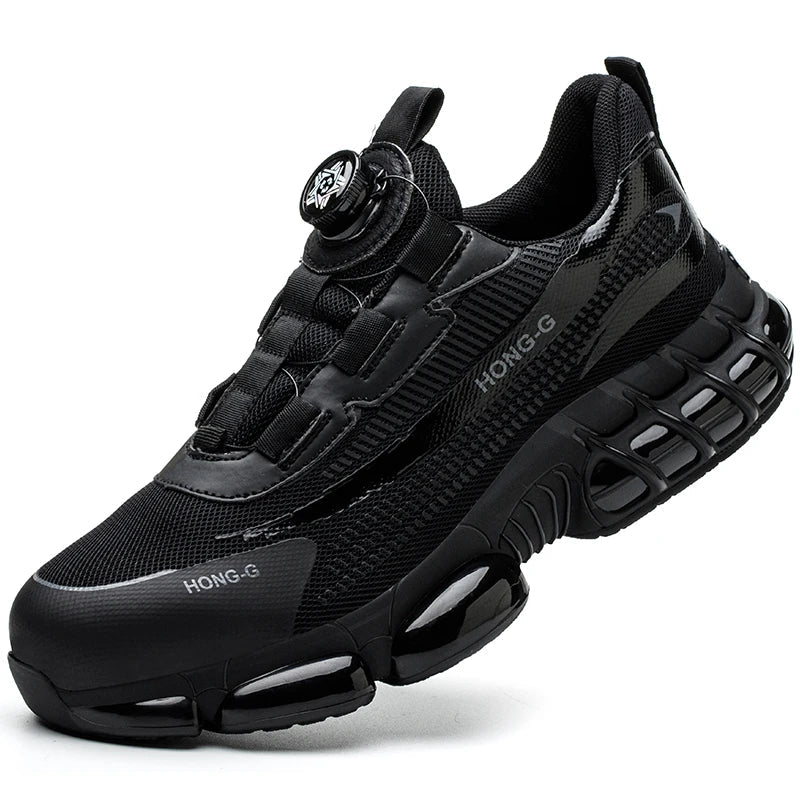 Men’s Safety Shoes – Breathable, Elastic, Odor-Resistant Work Boots Venice Collections