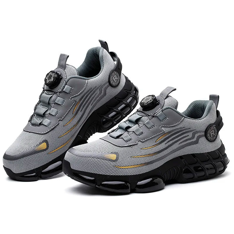 Men’s Safety Shoes – Breathable, Elastic, Odor-Resistant Work Boots Venice Collections