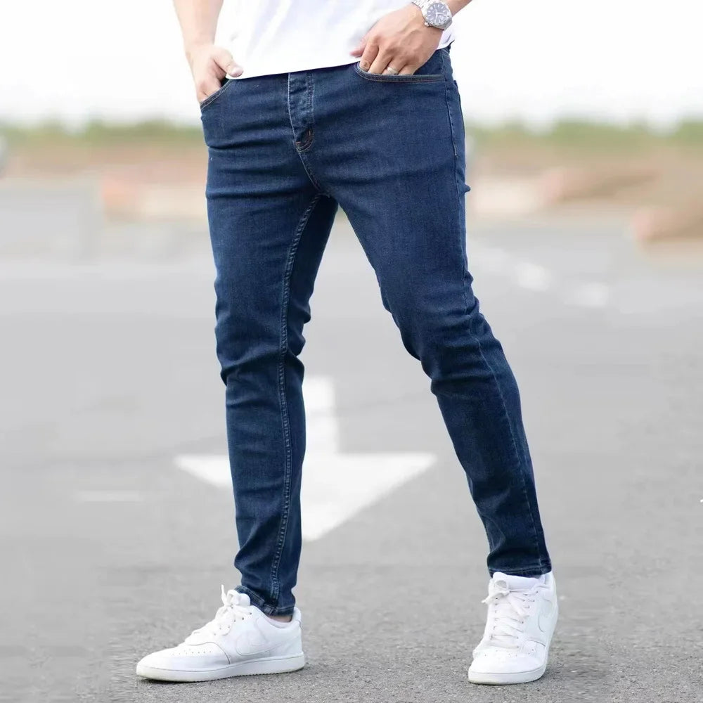 Jeans Street Casual Slim Fit Trousers Venice Collections