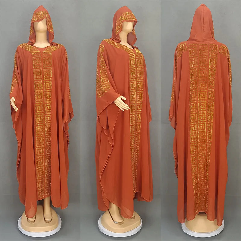 2026 Abayas for Women Dubai Luxury African Muslim Fashion Dress Caftan Wedding Party Dresses Boubou Robe African Clothing Venice Collections