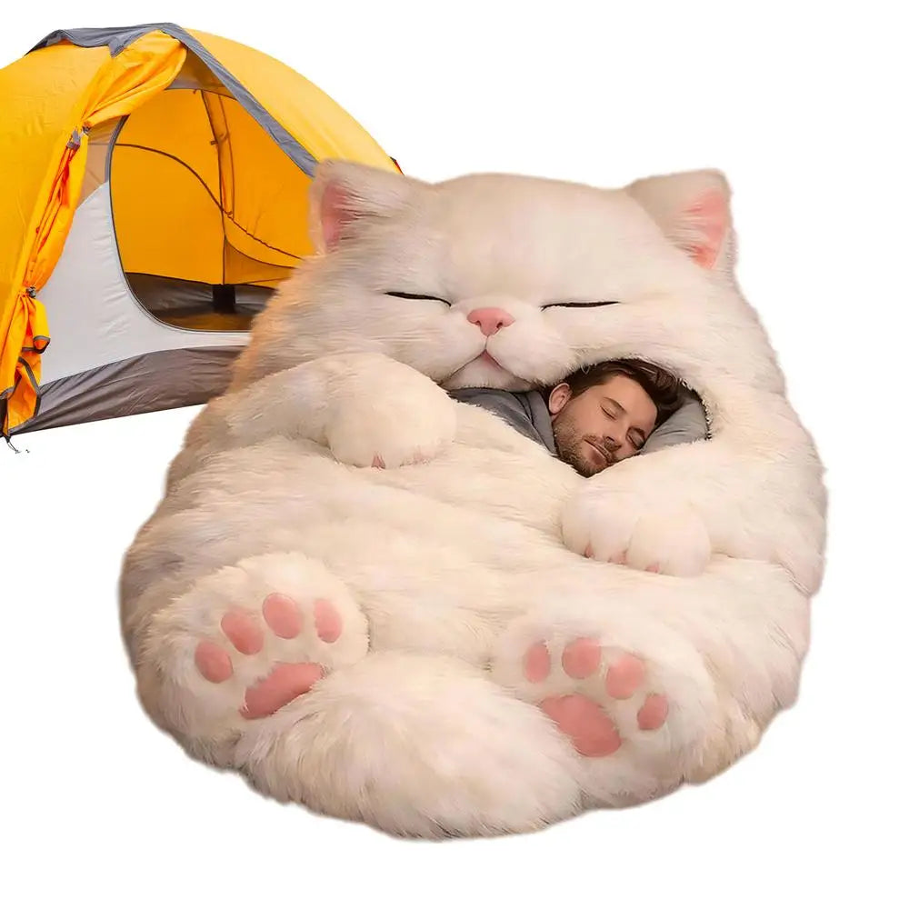 Sleeping Bag Soft Warm Room Decor Cat Venice Collections