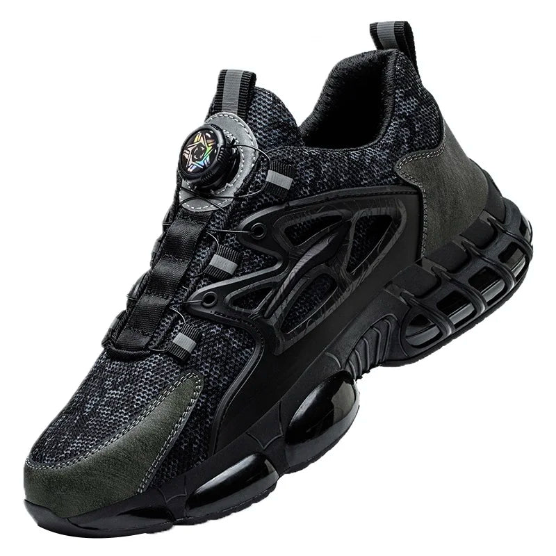 Men’s Safety Shoes – Breathable, Elastic, Odor-Resistant Work Boots Venice Collections