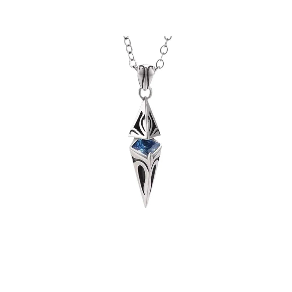 Silver Zircon Pendant Necklace Venice Collections
